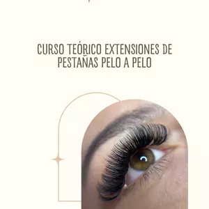 Imagen de portada para Curso online Curso teórico extensiones de pestañas pelo a pelo.