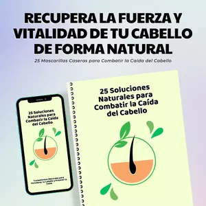 Imagen de portada para Ebook 25 Soluciones Naturales para Combatir la Caída del Cabello