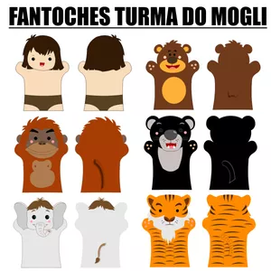Curso FANTOCHES TURMA DO MOGLI