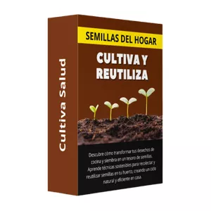 Imagen de portada para Ebook Semillas del Hogar: Cultiva y Reutiliza