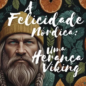 Imagem de capa para o Ebook A Felicidade Nórdica: Uma Herança Viking