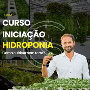 Imagem de capa para o Curso online Curso Iniciação à Hidroponia - Como Cultivar sem Terra?