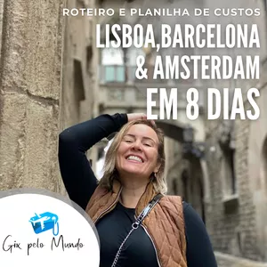 Imagem principal do produto Roteiro Europa em 8 dias: Lisboa + Barcelona + Amsterdão