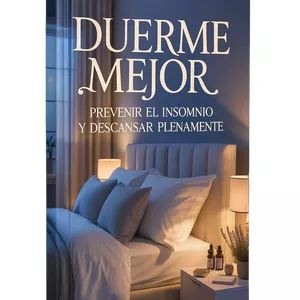 Imagen de portada para Ebook Duerme Mejor, Prevenir el Insomnio y Descansar Plenamente