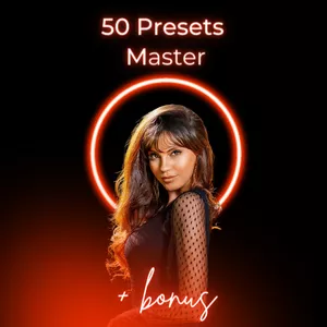 Imagem de capa para o Curso online 50 presets + bonus