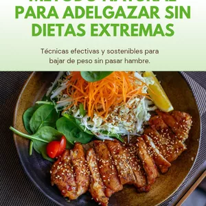 Imagen de portada para Ebook "Pierde Peso sin Sufrir: El Método Natural para Adelgazar sin Dietas Extremas".