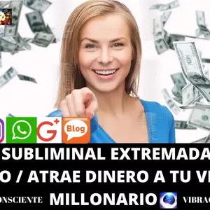 Imagen de portada para Curso online Audio subliminal extremadamente poderoso | Atrae dinero a tu vida | Soy Millonario|💎