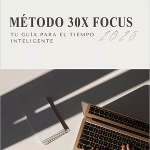 Imagen de portada para Ebook GUIDE TO SMART TIME: 30X FOCUS METHOD