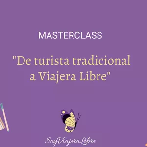 Imagen de portada para Curso online Masterclass de Turista Tradicional a Viajera Libre