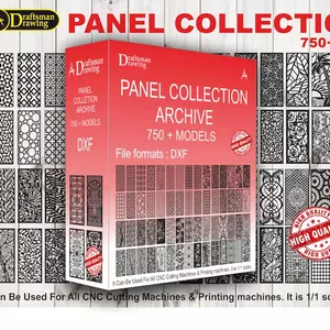 Cover image for Ebook Premium Pack: 750+ Decorative Metal DXF Designs for CNC Cutting