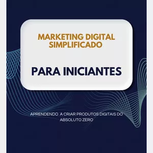 Imagem de capa para o Ebook Marketing digital simplificado para iniciantes