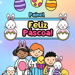 Imagem de capa para o Ebook Painel páscoa