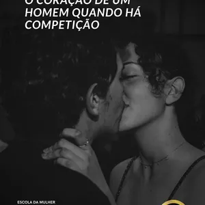 Imagem de capa para o Ebook Como conquistar o coração de um homem quando há competição