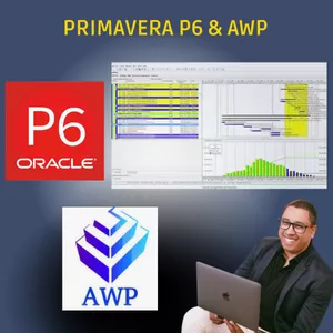 Imagem do curso Planejamento de Projetos com PRIMAVERA P6: A Ferramenta que os Grandes Projetos Usam — Curso Completo do Zero e NA PRÁTICA