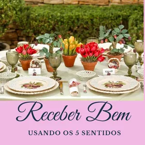 Imagem de capa para o Ebook Guia para Receber Bem