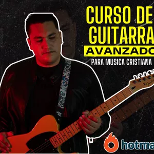 Imagen de portada para Curso online Curso de Guitarra Eléctrica AVANZADO para Música cristiana