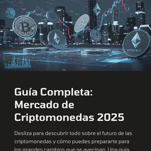 Imagen de portada para Ebook Guía Completa: Mercado de Criptomonedas 2025
