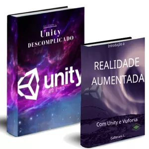 Imagem de capa para o Ebook Aprenda a criar jogos 2D e 3D + Introdução a Realidade Aumentada