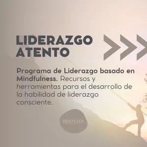 Imagen de portada para Curso online Liderazgo Atento - Programa de Liderazgo basado en Mindfulness - 