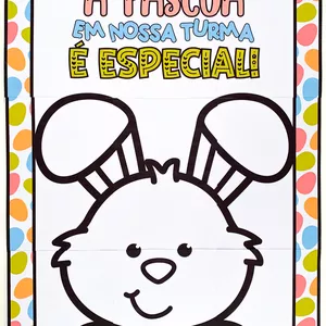 Imagem de capa para o Curso online Páscoa - cartaz coletivo