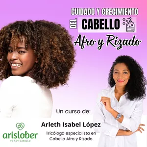 Imagen de portada para Curso online CUIDADOS Y CRECIMIENTO DEL CABELLO AFRO Y RIZADO