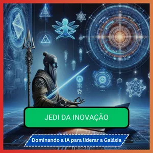 Imagem de capa para o Curso online Jedi da Inovação: Dominando a IA para Liderar a Galáxia.
