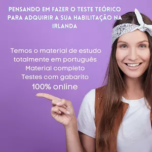 Imagem principal do produto Apostila ( Learner Permit Irlanda em Portugues)