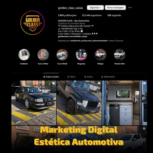Imagem de capa para o Curso online Marketing Digital para Estéticas Automotiva