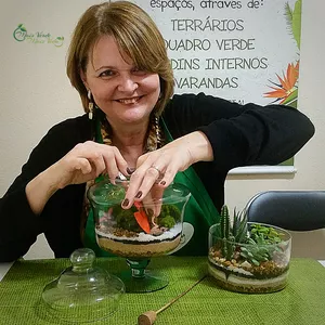 Imagem do curso Oficina de Terrários Abertos e Fechados Online