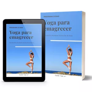 Imagem de capa para o Ebook Yoga Para Emagrecer - E-book 