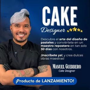 Imagen de portada para Curso online Cake Designer / Diseñador de Pasteles
