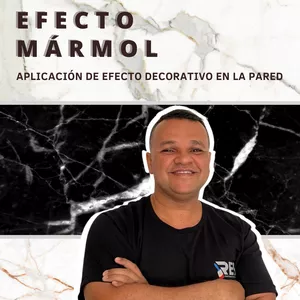 Imagen de portada para Ebook E-book español - Efecto Mármol: Aplicación de Efecto Decorativo en la Pared