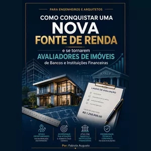 Imagem do curso Para Engenheiros e Arquitetos: como conquistar uma nova fonte de renda e se tornarem Avaliadores de Imóveis de Bancos e Instituições Financeiras