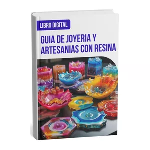 Imagen de portada para Ebook Artesanías y Joyería Con Resina + Bonos + Certificado
