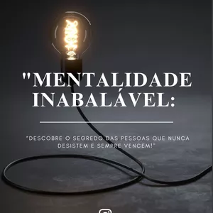 Imagem de capa para o Ebook Mentalidade Inabalavel