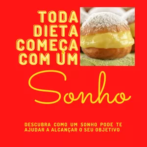 Imagem de capa para o Ebook Toda dieta começa com um sonho