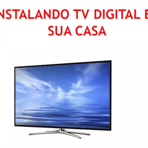 Imagem de capa para o Ebook TV DIGITAL - COMO INSTALAR E TER A MELHOR IMAGEM E SOM