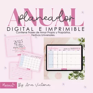 Imagen de portada para Ebook Planner Anual: 2025 Mi año más pro (Festivos universales)