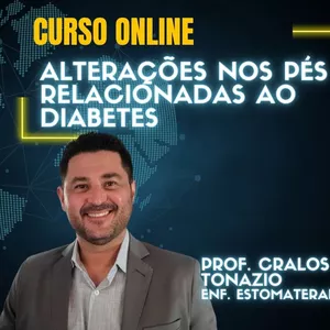 Imagem de capa para o Curso online Prevenção e tratamento das alterações nos pés relacionadas ao Diabetes- Prevenindo amputações