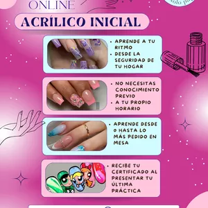 Imagen de portada para Curso online Curso Online Acrilico Básico Inicial
