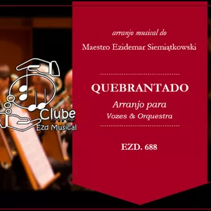 Imagem de capa para o Ebook Quebrantado | Arranjo Musical para Vozes & Orquestra