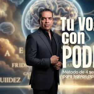 Imagen de portada para Curso online TU VOZ CON PODER — Método de 4 semanas para hablar claro, firme y seguro