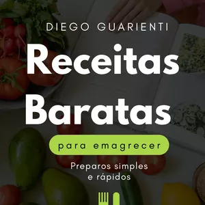 Imagem de capa para o Ebook Receitas baratas para emagrecer