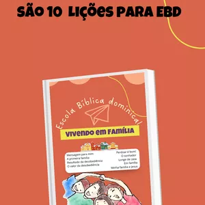 Imagem principal do produto Escola Bíblica Dominical Ministério Infantil