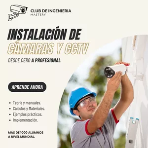 Imagen de portada para Curso online 🚨Instalación de cámaras de seguridad CCTV + 9 Beneficios