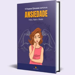 Imagem de capa para o Ebook 9 Passos Eficazes contra a Ansiedade