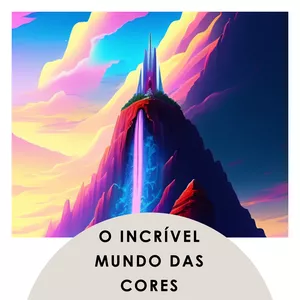 Imagem de capa para o Ebook O Incrível Mundo das Cores - eBook