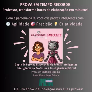 Imagem de capa para o Ebook PROMPT PARA PROVA OBJETIVA DE MÚLTIPLA ESCOLHA