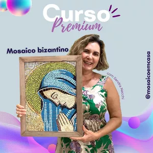 Imagem do curso  Mosaico Bizantino | Maria
