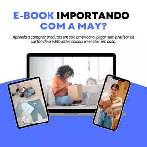 Imagem de capa para o Ebook IMPORTANDO COM A MAY